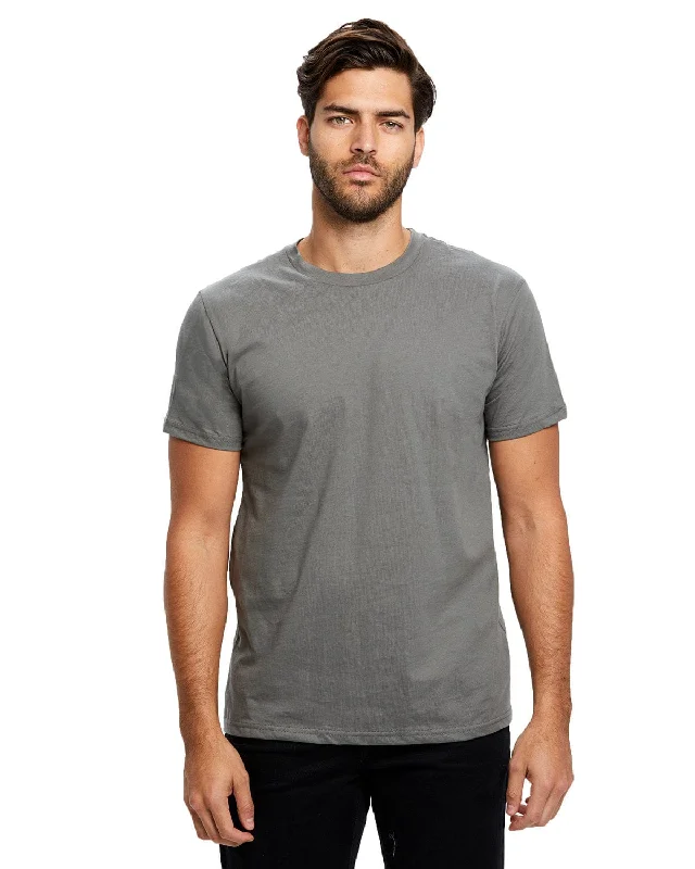 Weekend Bargains to Indulge In US Blanks Mens Made in USA Short Sleeve Crew T-Shirt | Asphalt Weekend Bargains to Indulge In US Blanks Mens Made in USA Short Sleeve Crew T-Shirt | Asphalt