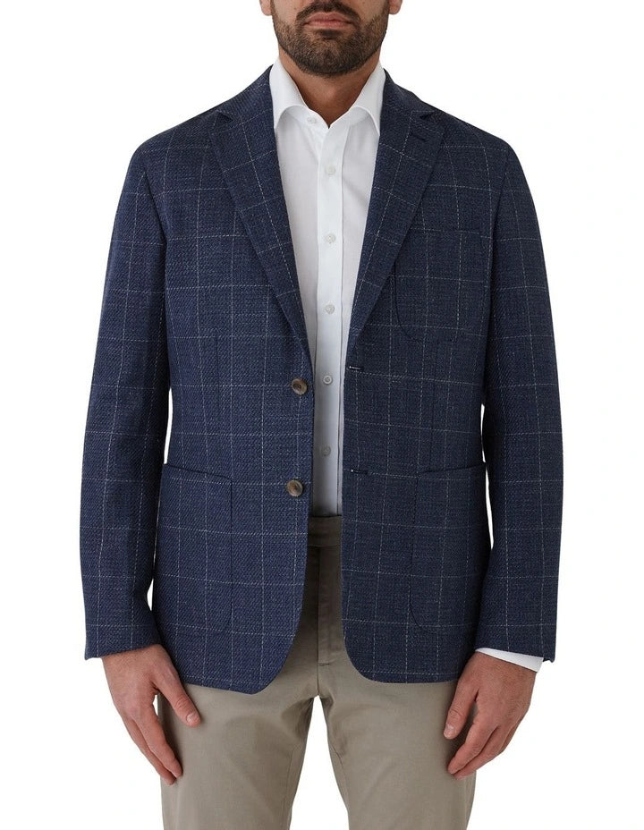 Low Cost Cambridge - Linen Blend Sportscoat - Denim