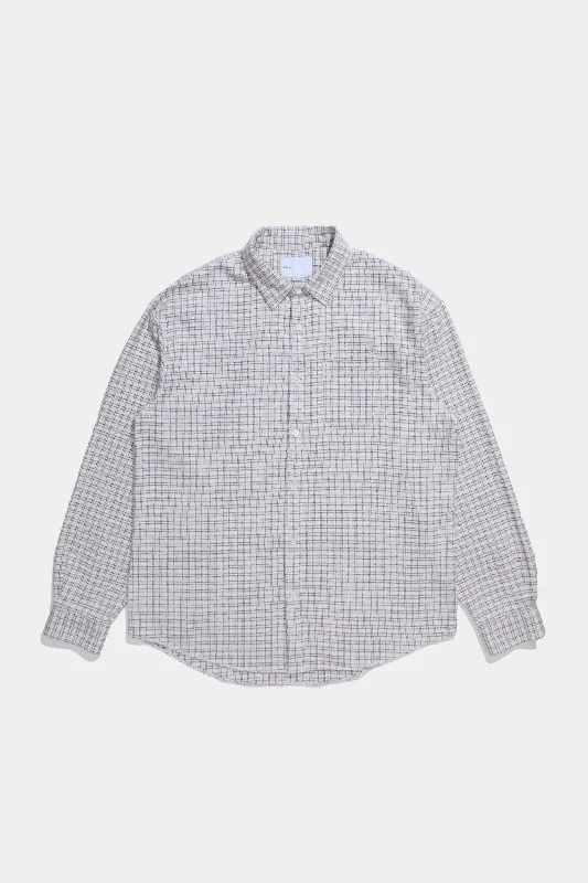 Today Only Seam Shirt - White Check