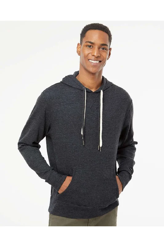 Weekend Deals to Brighten Your Day Independent Trading Co. Mens French Terry Hooded Sweatshirt Hoodie w/ Pouch Pocket - Heather Charcoal Grey - Closeout Weekend Deals to Brighten Your Day Independent Trading Co. Mens French Terry Hooded Sweatshirt Hoodie w/ Pouch Pocket - Heather Charcoal Grey - Closeout