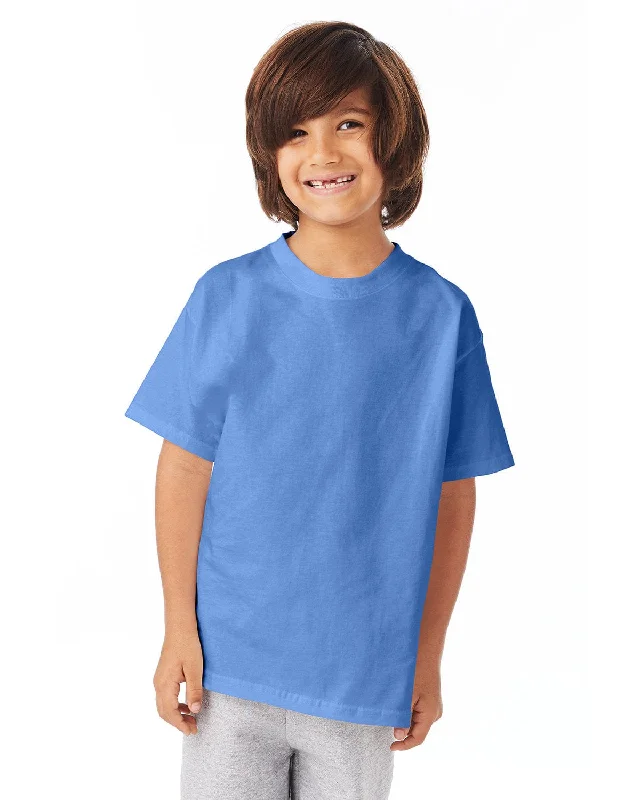 Can't Resist Hanes Youth Authentic-T T-Shirt | Carolina Blue