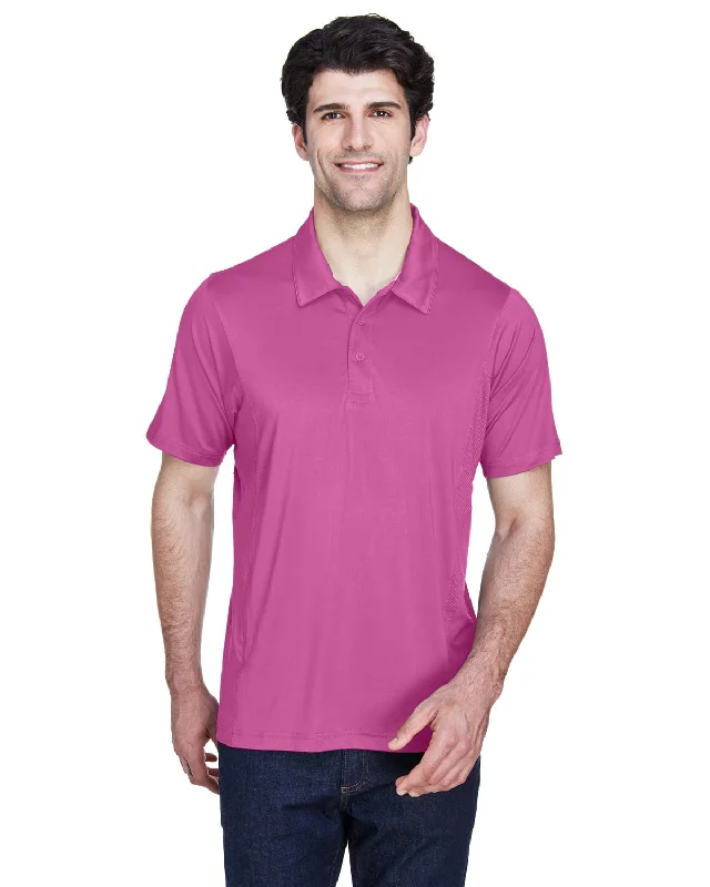 Unwind with Weekend Discounts Team 365 Mens Charger Performance Polo | Sport Chrty Pink Unwind with Weekend Discounts Team 365 Mens Charger Performance Polo | Sport Chrty Pink