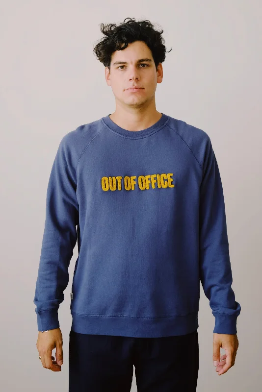 Weekend Savings Spectacle sweatshirt - out of office - blue