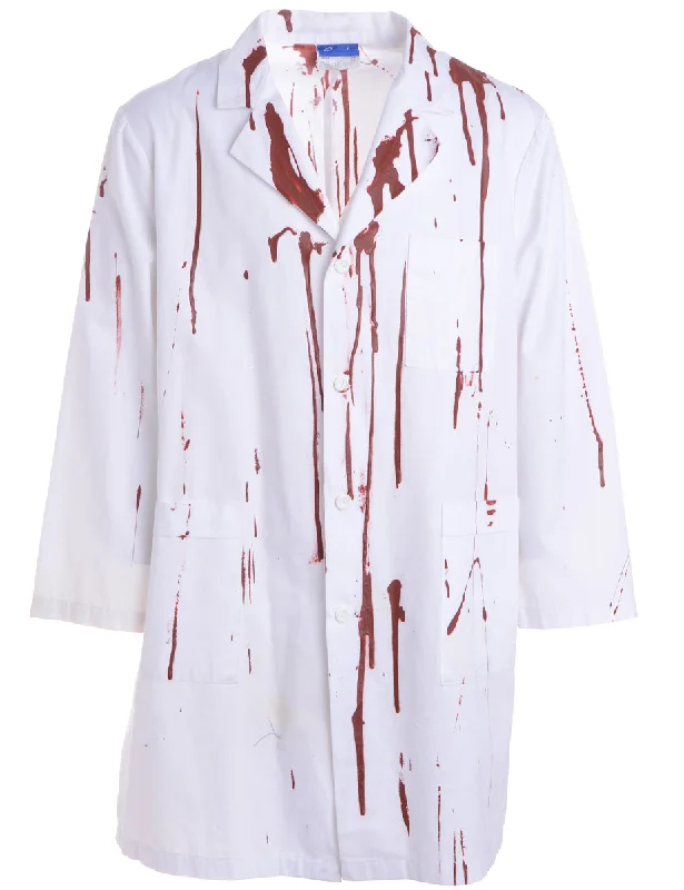 Daily Special Reclaimed Bloody Halloween Doctors Coat