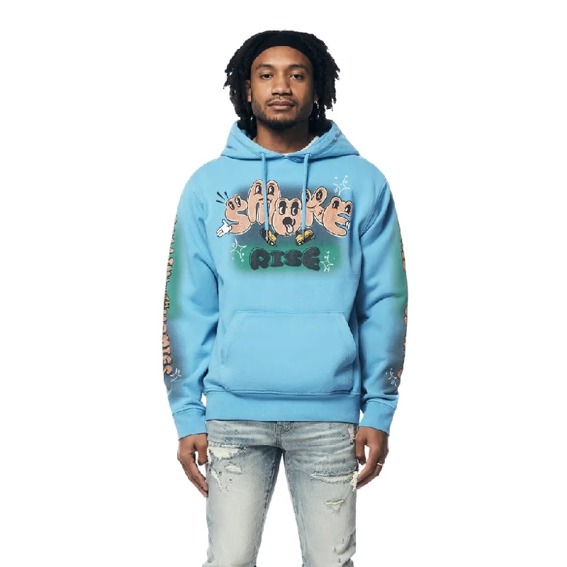 Weekend Offers That Shine Fun French Terry Pullover Hoodie - Royal