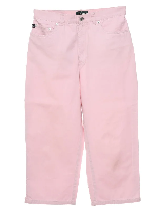 Weekend Deals That Dazzle Ralph Lauren Pink Chinos - W29 L21
