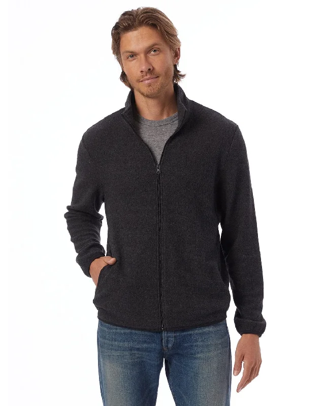 New Arrival Alternative Adult Full Zip Fleece Jacket | Eco Black