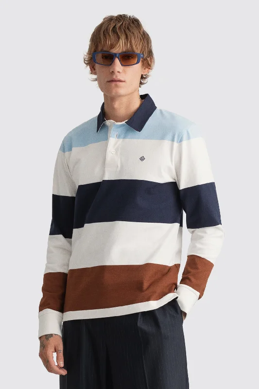 Closeout Deal Gant Multicolour Heavy Rugger Sky