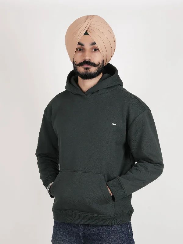 Weekend Bargains to Relish Racing Green Oversized Hoodie