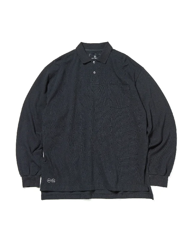 Weekend Bargains to Indulge In L/S POCKET BAGGY  POLO