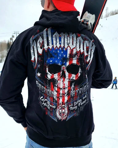 Half Price American Patriot Zip-Up Hoodie