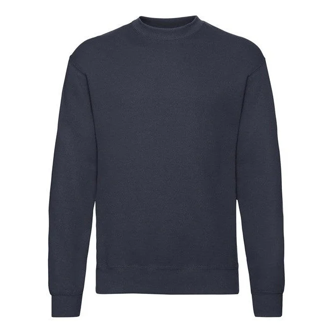 Quick Deals Fruit Of The Loom Classic 80/20 Set-In Sweatshirt - Deep Navy*?