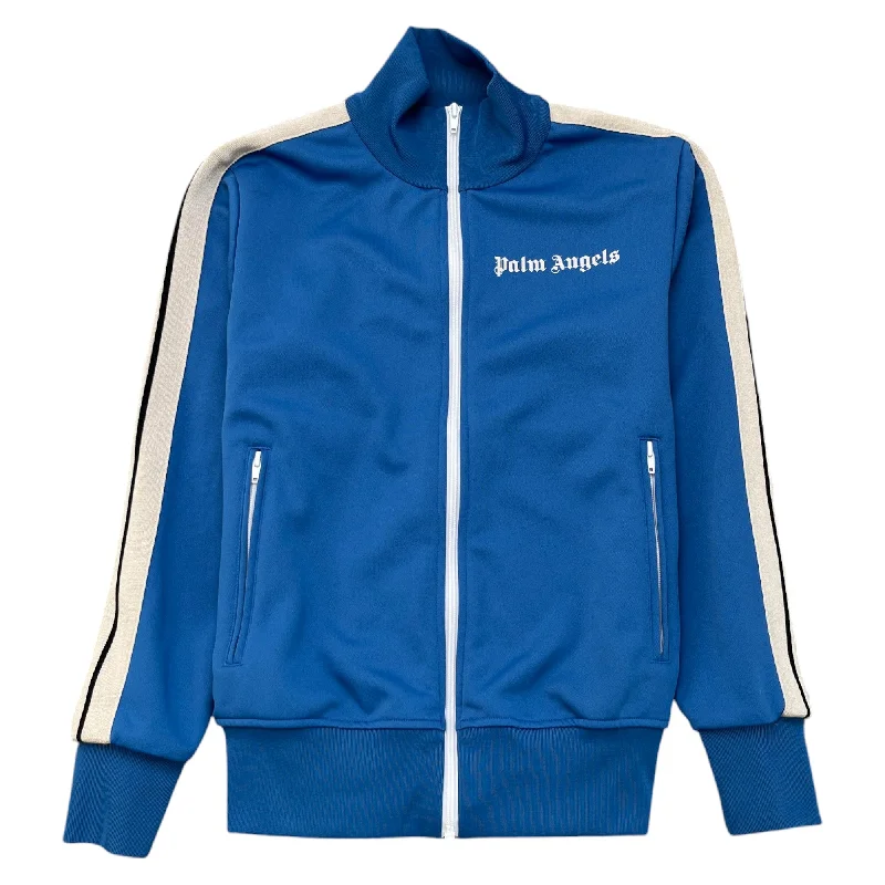 Weekend Deals That Impress Men's Logo Track Jacket Blue Size S