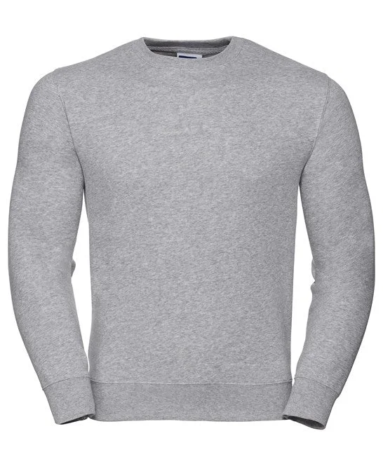 Weekend Bargains to Relish Russell Europe Set-In Sleeve Sweatshirt - Light Oxford
