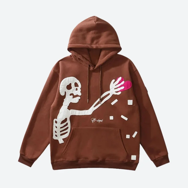 Now Available Skeleton Patch Hoodie