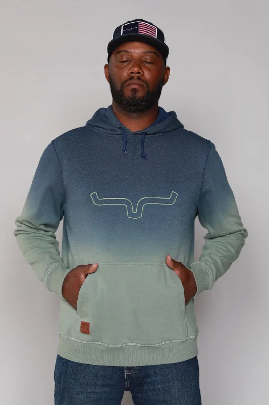 Weekend Deals That Amaze Kimes Ranch Mens Layton 22 Hoodie Beach Glass 100% Cotton L/S