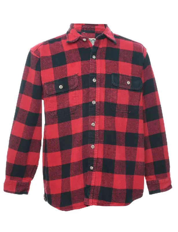 Final Clearance Red Buffalo Check Shirt - S