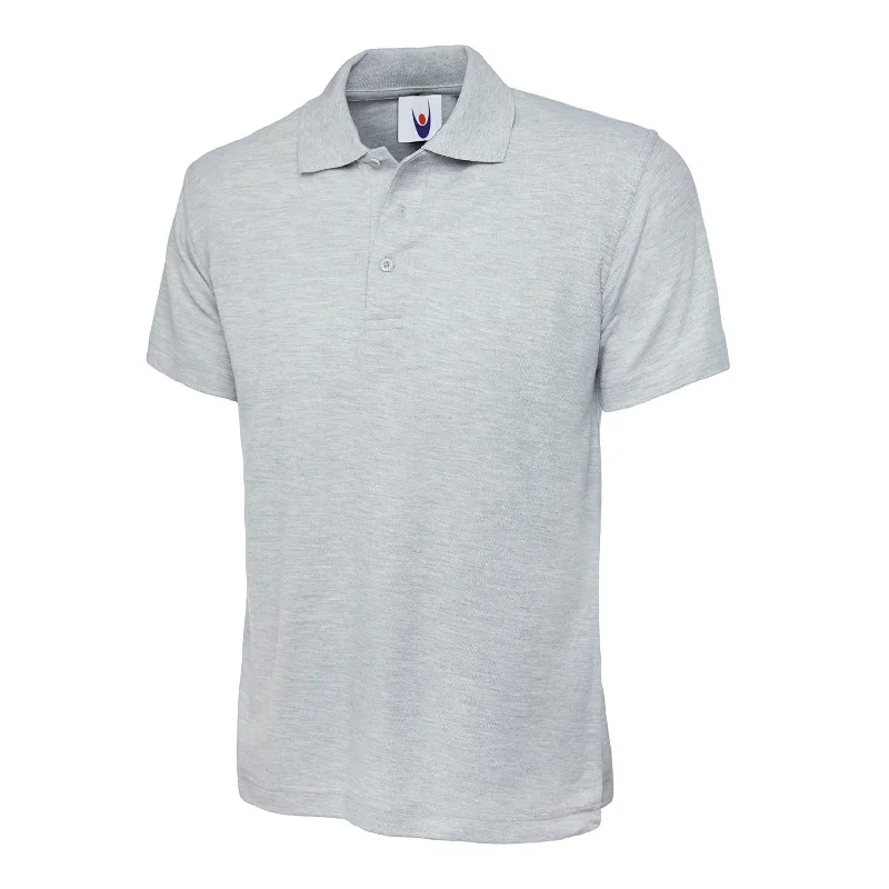 Uneek Classic Poloshirt Heather Grey