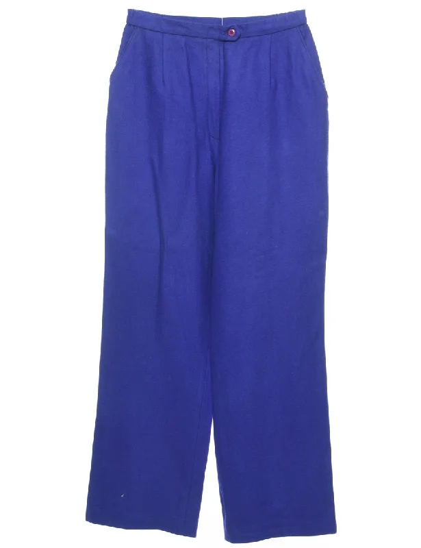 Weekend Discounts to Enjoy Purple Casual Trousers - W28 L30