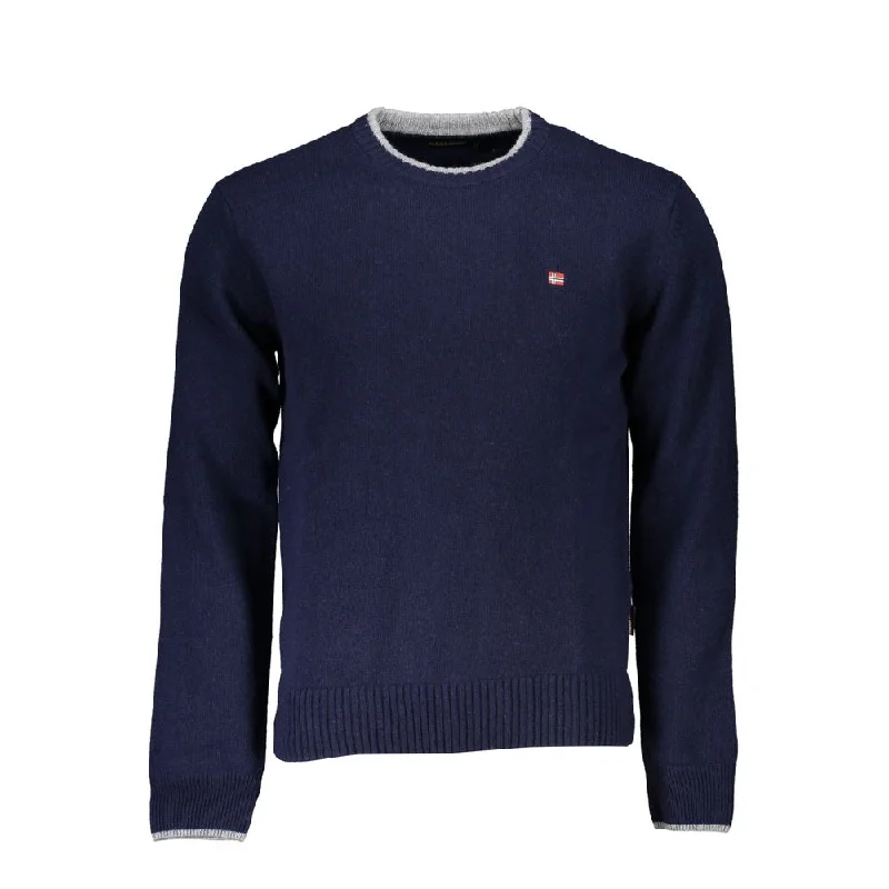 Napapijri Sleek  Crew Neck Embroide Men's Sweater