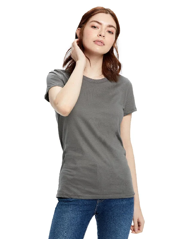 While Supplies Last US Blanks Ladies Made in USA Short Sleeve Crew T-Shirt | Asphalt While Supplies Last US Blanks Ladies Made in USA Short Sleeve Crew T-Shirt | Asphalt