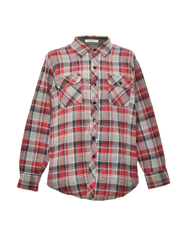 Online Exclusive Red Checked Shirt - L