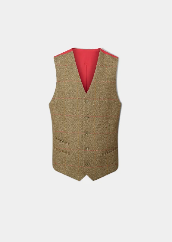 Year-End Deals Combrook Men's Tweed Lined-Back Waistcoat In Hawthorn - Regular Fit Year-End Deals Combrook Men's Tweed Lined-Back Waistcoat In Hawthorn - Regular Fit