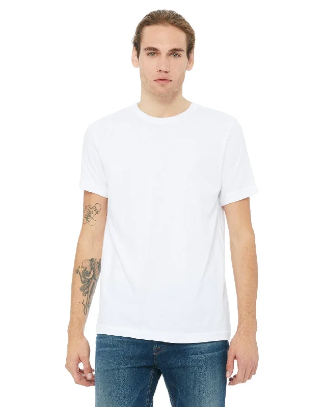 Bella+Canvas Unisex Heavyweight Crew T-Shirt | White