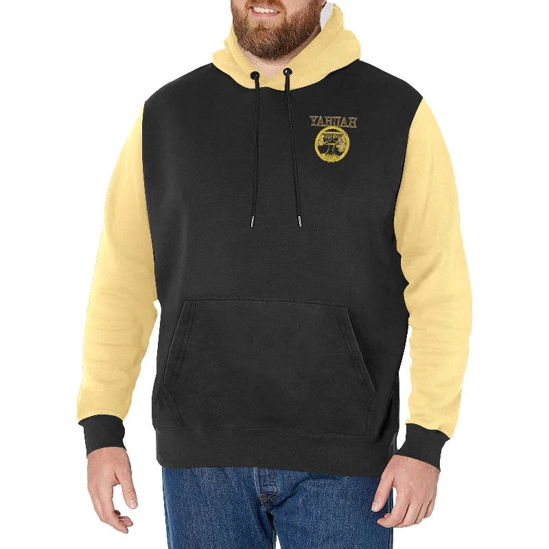 Weekend Savings Spectacular Yahuah-Tree of Life 02-03 Elect Men's Designer High Neck Fleece Lined Pullover Hoodie