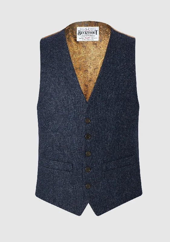Discount Mania Iain Waistcoat - Blue