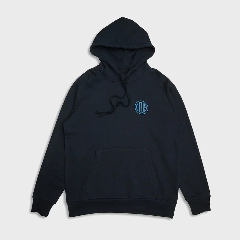 Half Price Deus Mens Pill Logo Hoodie - Black