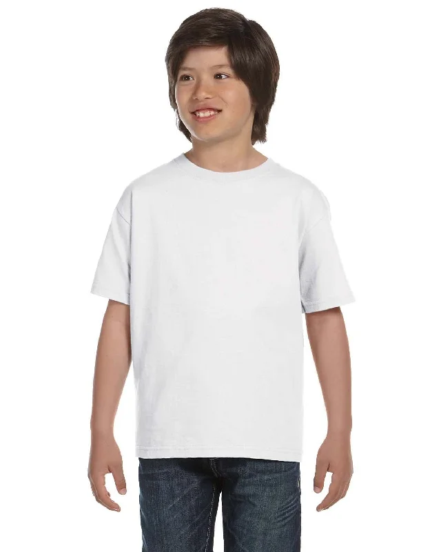 Weekend Specials to Savor Hanes Youth Beefy-T T-Shirt | White
