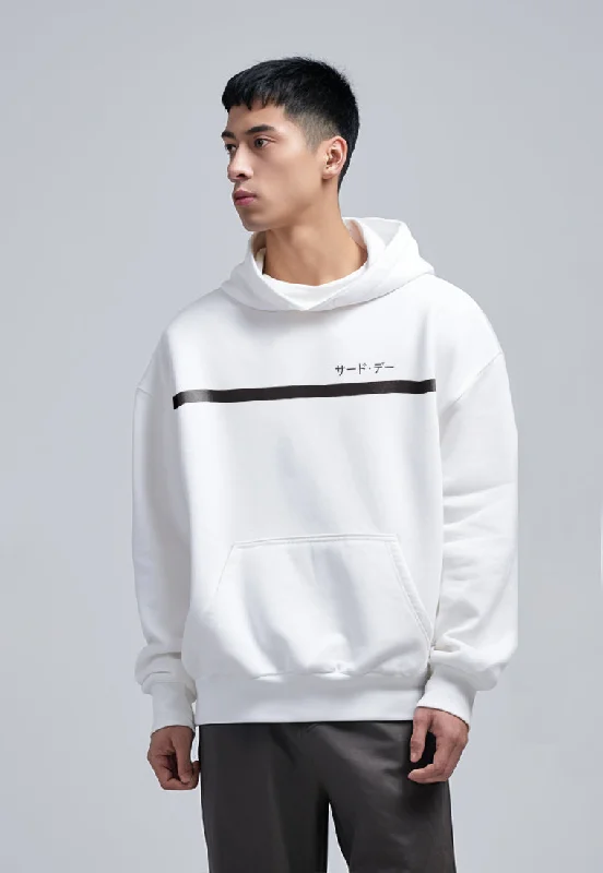 Overstock Sale MOA67 Hoodies Premium ScubaLux Anti Kusut Waterproof "Hori Japan" Putih