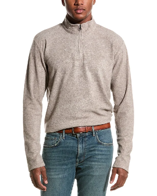 Weekend Shopping Bliss Vintage 1946 Soft Brushed Sweater Knit 1/4-Zip Pullover
