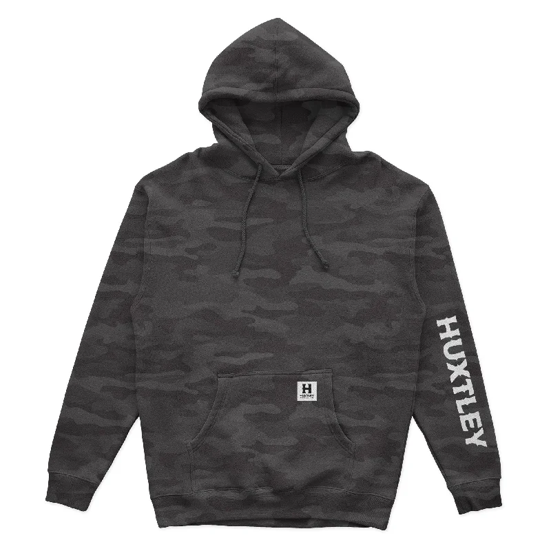 Weekend Bargains to Savor HX-717 Heavyweight Hoodie Black Camo