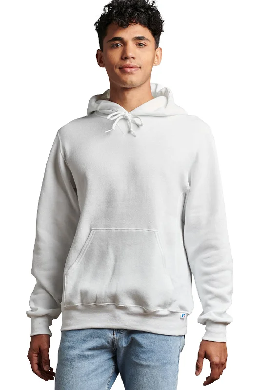 Weekend Bargains to Cherish Russell Athletic Mens Dri-Power Moisture Wicking Hooded Sweatshirt Hoodie w/ Pouch Pocket - White Weekend Bargains to Cherish Russell Athletic Mens Dri-Power Moisture Wicking Hooded Sweatshirt Hoodie w/ Pouch Pocket - White