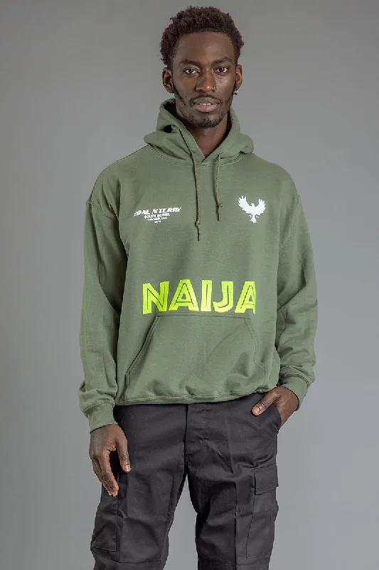 Online Exclusive GUYS BLK TEAM NAIJA 连帽衫