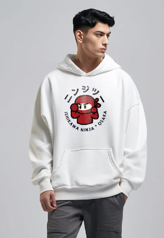 Weekend Shopping Made Better MOA89 Hoodies Premium ScubaLux Anti Kusut Waterproof "Ishikawa Champion" Putih Weekend Shopping Made Better MOA89 Hoodies Premium ScubaLux Anti Kusut Waterproof "Ishikawa Champion" Putih