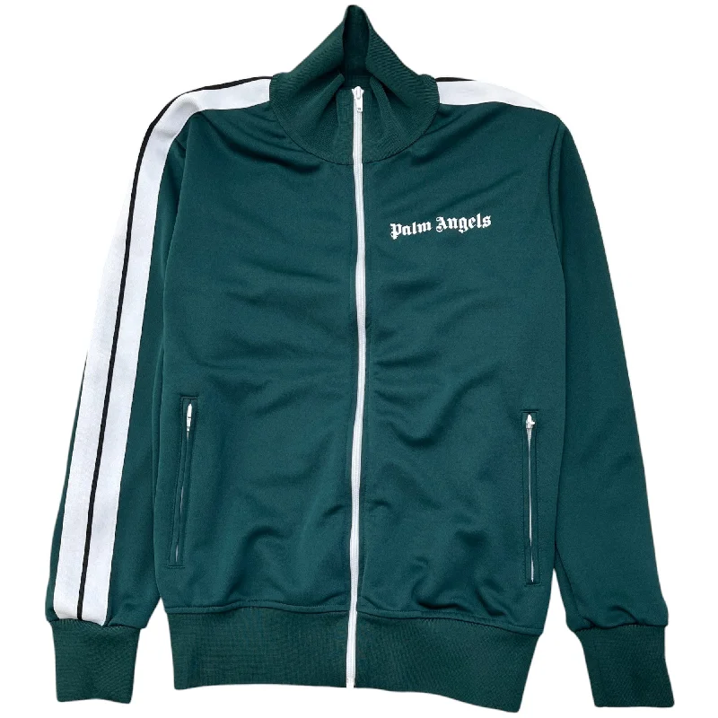 Instant Savings Men's Logo Track Jacket Green Size L