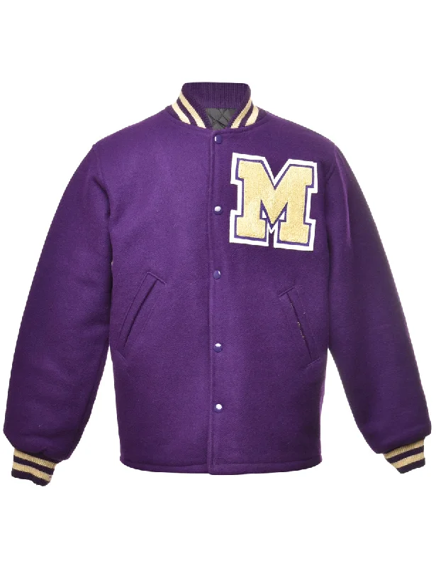 Weekend Deals That Please Purple Team Jacket - M