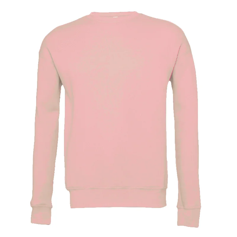 Special Price Bella Canvas Unisex Drop Shoulder Fleece - Pink