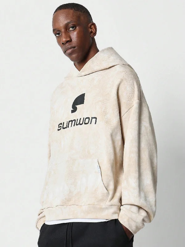 Great Bargain Overhead Hoodie With All Over Print