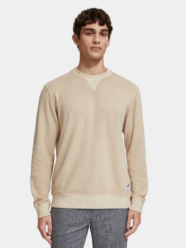 Weekend Deals That Spark Garment-dyed structured sweatshirt