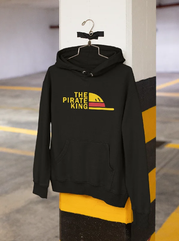 Weekend Wonders Await! The Pirate King- Monkey D Luffy : Anime  - WINTER HOODIES