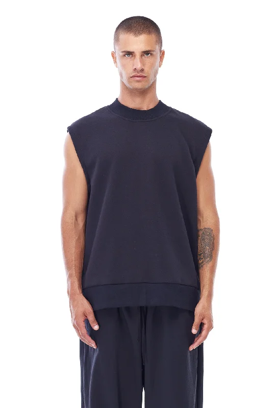 Value Pack SLEEVELESS FLEECE SWEATSHIRT IN BLACK