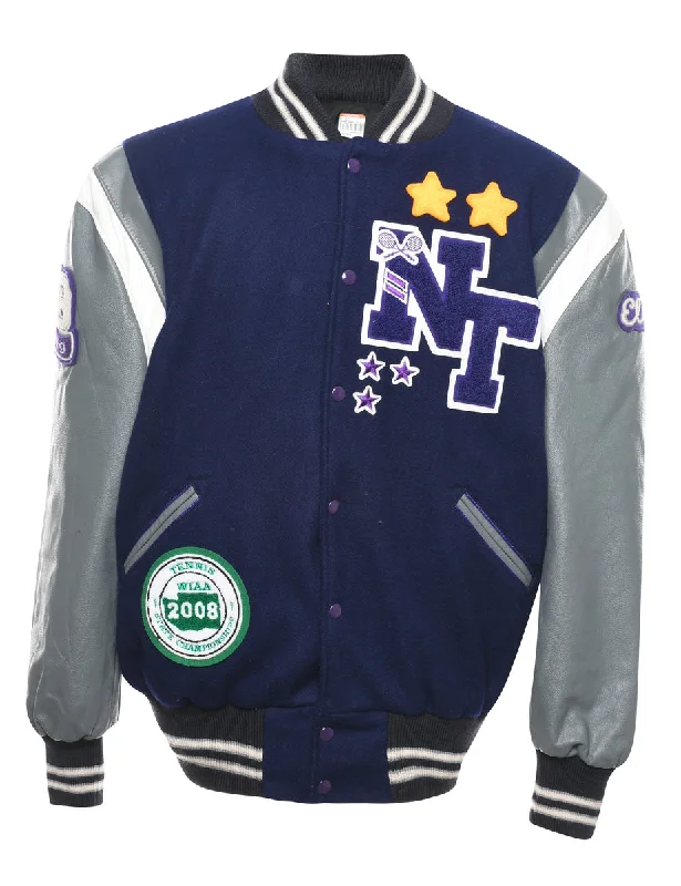 Don't Delay Popper Front Team Jacket - XL