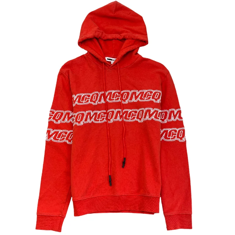 Weekend Offers That Impress Men's Embroidered Logo Hoodie Purple Size S