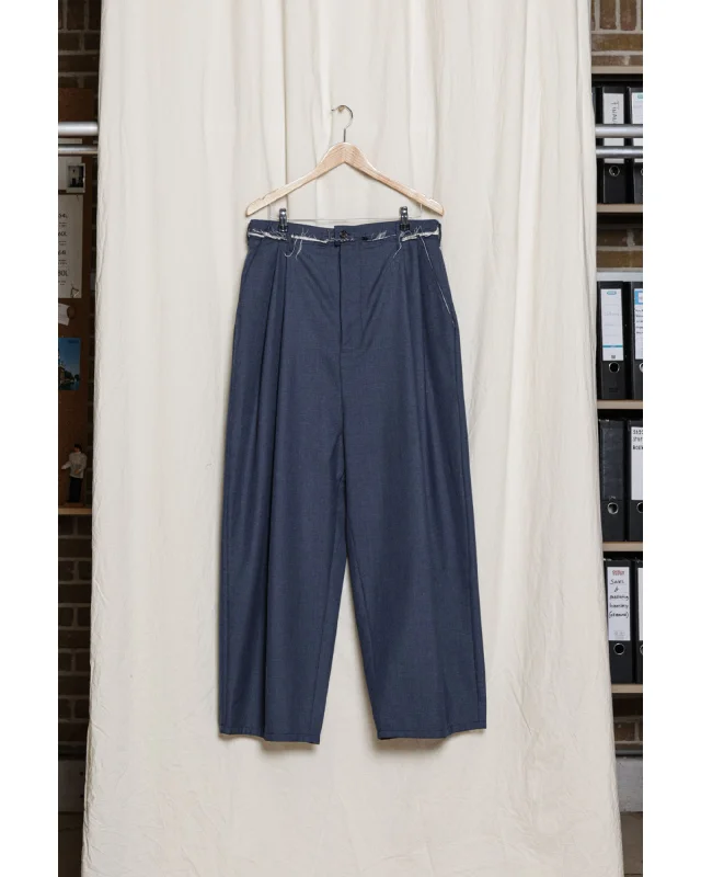 XXL SUIT PANTS BLUE