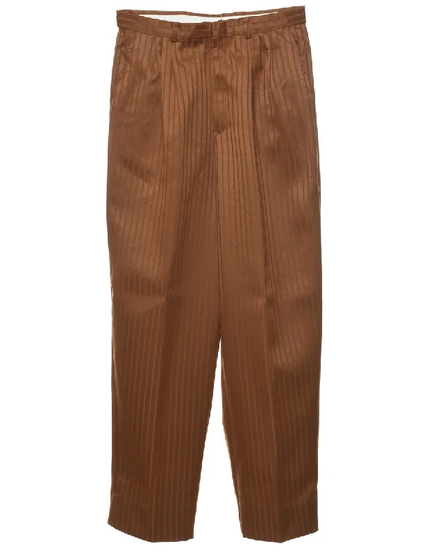 Weekend Savings Delight Pinstriped Trousers - W28 L29