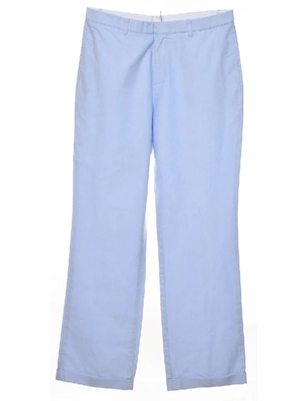 Celebrate the Weekend with Discounts Ralph Lauren Light Blue Chinos - W31 L32